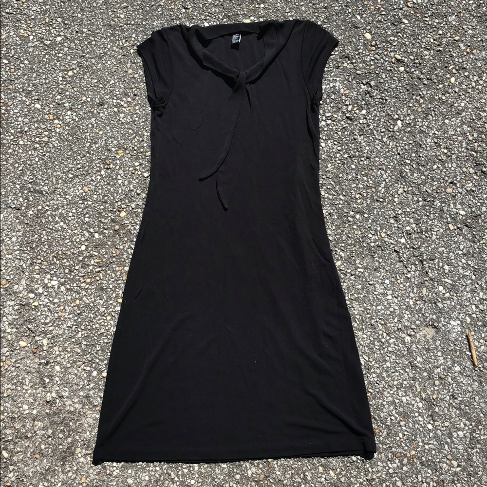 DKNY Little Black Mini Dress Sz S Stretchy